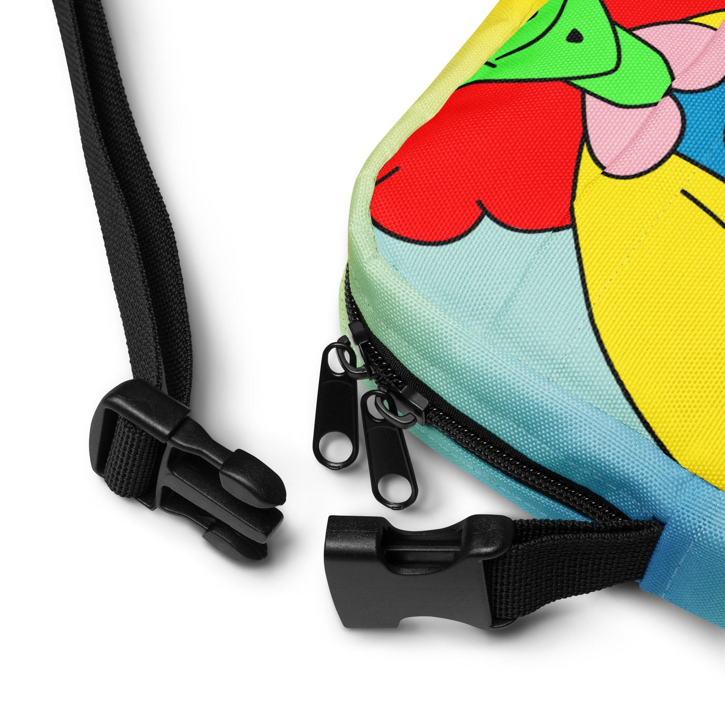 The Trippy Alien Crossbody Bag