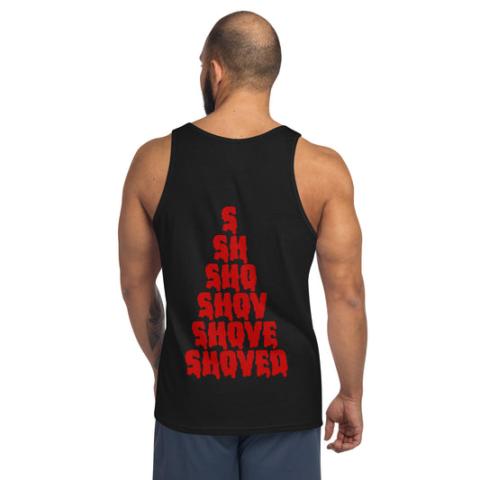 S Sh Shoved NYC Pit Hunters Black Men's Tank Top