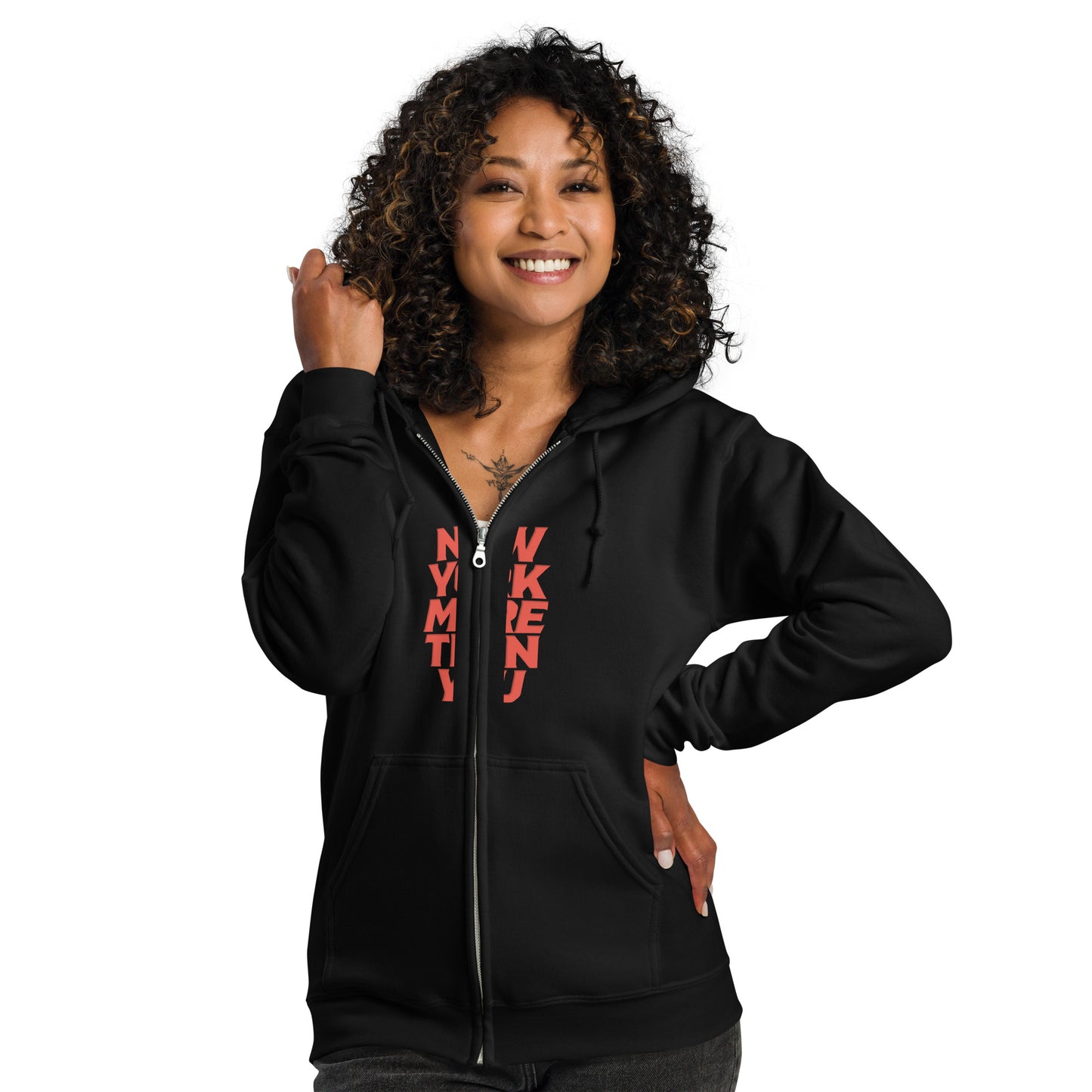 I Love New York more then You Classic Unisex heavy blend zip hoodie