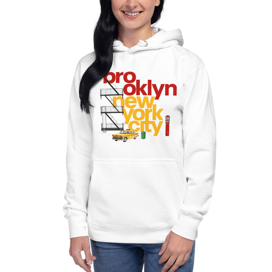 Brooklyn New York City Unisex Hoodie